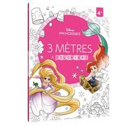 DISNEY PRINCESSES - 3 mètres à colorier - Frise à déplier (4+) - Collectif - Hachette Disney - broché - Document jeunesse