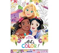 Disney Princesses - Art & Color - Livre de coloriage - Dès 6 ans