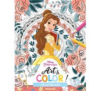 Disney Princesses - Art & Color - Spécial Mandalas - Diptyque coloriage - Dès 6 ans
