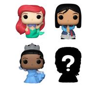 Disney Princesses Bitty Pop Figurine en vinyle pack de 4 Ariel 2,5 cm Funko