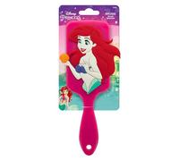 DISNEY Princesses - Brosse à Cheveux Silicone 3D Ariel - Tous Types De Cheveux - Brossage Ludique - Pour Un Coiffage Doux, Rapide - Format Paddle XXL Adapté Aux Enfants - Produit Officiel Disney