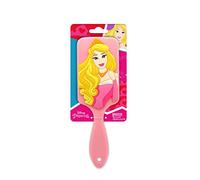 DISNEY Princesses - Brosse à cheveux silicone 3D AURORE - Princess - LA BELLE AU BOIS DORMANT - Tous types de cheveux - Produit Officiel Disney