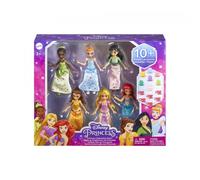 Disney Princesses - Coffret 6 Mini-Princesses avec accessoires - Figurine - 3 ans et +