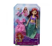 Disney Princesses - Coffret Ariel Sirène Et Princesse 2 En 1 - Figurine - 3 Ans Et +