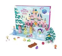 Disney Princesses - Coffret Calendrier de l'avent Princesses - Figurine - 3 ans et + - MATTEL - HLX06 - POUPEE MANNEQUIN DISNEY