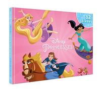 DISNEY PRINCESSES - Coffret - Les 12 livres de tes héroïnes - Collectif - Hachette Disney - Coffret - Album jeunesse