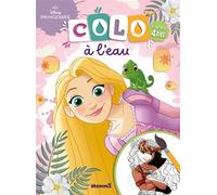 Disney Princesses - Colo à l'eau - 4 ans (Raiponce) - Collectif - Hemma - broché - Document jeunesse