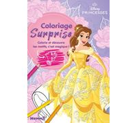 Disney Princesses - Coloriage surprise - Colorie et découvre les motifs, c'est magique ! - Collectif - Hemma - broché - Document jeunesse
