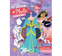 Mes Créations De Mode Disney Princesses Tenues De Danse - 24 Tenues, Plus De 500 Stickers Et 4 Modifs À Décalquer