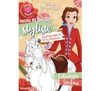 Mon Bloc De Styliste Disney Princesses - Les Princesses Et Leurs Chevaux
