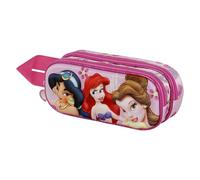 Disney Princesses Disney Palace-Trousse 3D Double, Rose, 22 x 9,5 cm