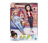 Disney Princesses Disney Princesses - Poupees Tendances Comfy Squad Cendrillon Et Mulan - 30 Cm
