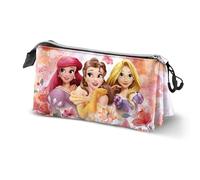 Disney Princesses Dream-Trousse Triple, Rose, 23 x 11 cm