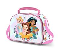 Disney Princesses Floral-Sac Repas 3D, Rose 26 x 20 cm