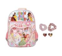 Disney Princesses Follow Your Dreams Ensemble sac à dos et soins capillaires 5 pièces 40,6 cm