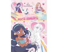 Disney Princesses - Je colorie mes amies - Manga attitude - Livre de coloriage avec stickers - Dès 4 ans