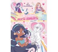 Disney Princesses - Je colorie mes amies - Manga attitude - Livre de coloriage avec stickers - Dès 4 ans
