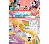 Disney Princesses - Je colorie mes amies - Princesses passionnées - Livre de coloriage avec stickers - Dès 4 ans