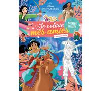 Disney Princesses - Je colorie mes amies - Princesses rebelles - Stickers offerts - Collectif - Hemma - broché - Document jeunesse