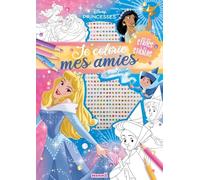 Je colorie mes amies - Spécial magie - Livre coloriage 4 ans - Livre coloriage Disney - Livre de coloriage avec stickers et strass