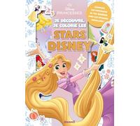 Disney Princesses - Je découvre, je colorie les stars Disney - Livre de coloriage et activités - Dès 5 ans