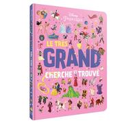 DISNEY PRINCESSES - Le très grand Cherche et Trouve - Walt Disney - Hachette Disney - cartonné - Livre-jeu