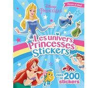 DISNEY PRINCESSES - Les univers Princesses - Stickers - Ariel et Aurore