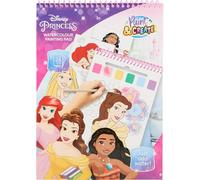 Disney Princesses - Livre de Peinture à l’Eau avec Pinceau - 24 Dessins Magiques - Ajoutez Juste de l’Eau - Activité Créative Enfant 3+ (DP24355)