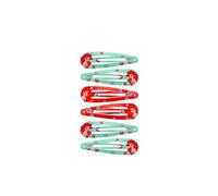 DISNEY Princesses - Lot de 6 Pinces Clic Clacs à l'Éffigie de Raiponce & Ariel -Tous Types de Cheveux - Bijoux de Cheveux - Produit Officiel Disney