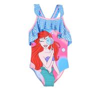 Disney Princesses Maillot de Bain Une Pièce, Ariel Design Maillot pour Fille, Taille 4 Ans | Bleu