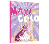 DISNEY PRINCESSES - Maxi Colo avec modèles - Spécial Licornes - Walt Disney Company - Hachette Disney - broché - Document jeunesse