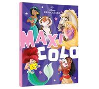 DISNEY PRINCESSES - Maxi Colo - Collectif - Hachette Disney - broché - Document jeunesse