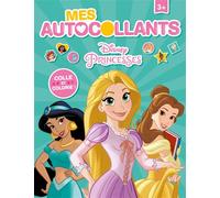 DISNEY PRINCESSES - Mes Autocollants - Walt Disney - Hachette Disney - broché - Document jeunesse