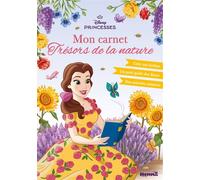 Disney Princesses - Mon carnet Trésors de la nature - Crée ton herbier - Un petit guide des fleurs - Des activités créatives - Collectif - Hemma - broché - Document jeunesse