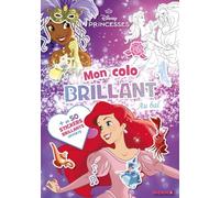 Mon colo brillant - Au bal - Coloriage Disney - Coloriage 4 ans - Coloriage pailleté - Coloriage princesses
