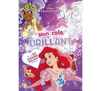 Disney Princesses - Mon colo brillant - Au bal - + de 50 stickers brillants offerts