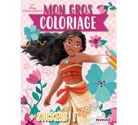 Disney Princesses - Mon gros coloriage + stickers ! - Livre de coloriage 4 ans - Livre de coloriage avec stickers - Livre de coloriage princesses - Livre de coloriage Disney