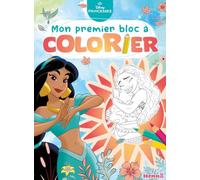 Disney Princesses - Mon premier bloc à colorier (Jasmine et Vaiana)