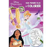 Disney Princesses - Mon premier bloc à colorier - Livre de coloriage - Dès 3 ans