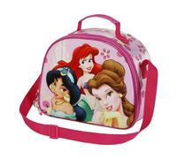 Disney Princesses Palace-Sac à Goûter 3D, Rose, 25,5 x 20 cm