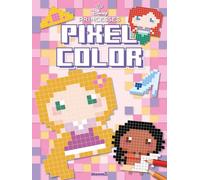 Disney Princesses - Pixel Color - Coloriage pixel - Coloriage 5 ans - Coloriage princesses - Coloriage Disney