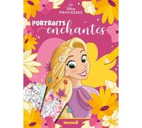 Disney Princesses - Portraits enchantés - Collectif - Hemma - broché - Document jeunesse
