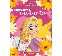 Disney Princesses - Portraits enchantés - coloriage 4 ans - coloriage princesses - coloriage portrait - coloriage Disney