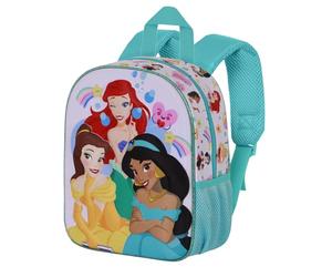 Disney Princesses Rainbows-Sac à dos 3D Elite, Multicolore, 25 x 30 cm, Capacité 7 L