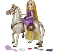 DISNEY PRINCESSES - RAIPONCE et MAXIMUS - Poupée 20cm