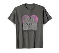 Disney Princesses Saint Valentin Heart Vintage Portrait T-Shirt