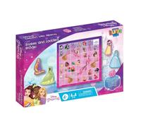 Disney Princesses Serpents et échelles Jeu de société traditionnel pour enfants et famille pour 2 à 4 joueurs, à partir de 4 ans