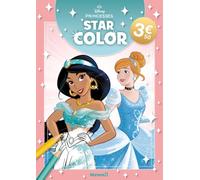 Disney Princesses - Star Color - Livre coloriage - Livre coloriage 4 ans - Livre coloriage Disney - Livre coloriage Princesses