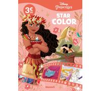 Disney Princesses - Star Color (Vaiana et Aurore) - Collectif - Hemma - broché - Document jeunesse
