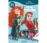 Disney Princesses - Star Color (Merida et Belle) - Collectif - Hemma - broché - Document jeunesse